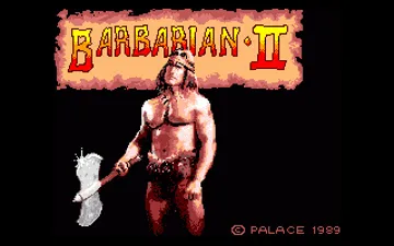 Barbarian II - The Dungeon of Drax_Disk1 screen shot title